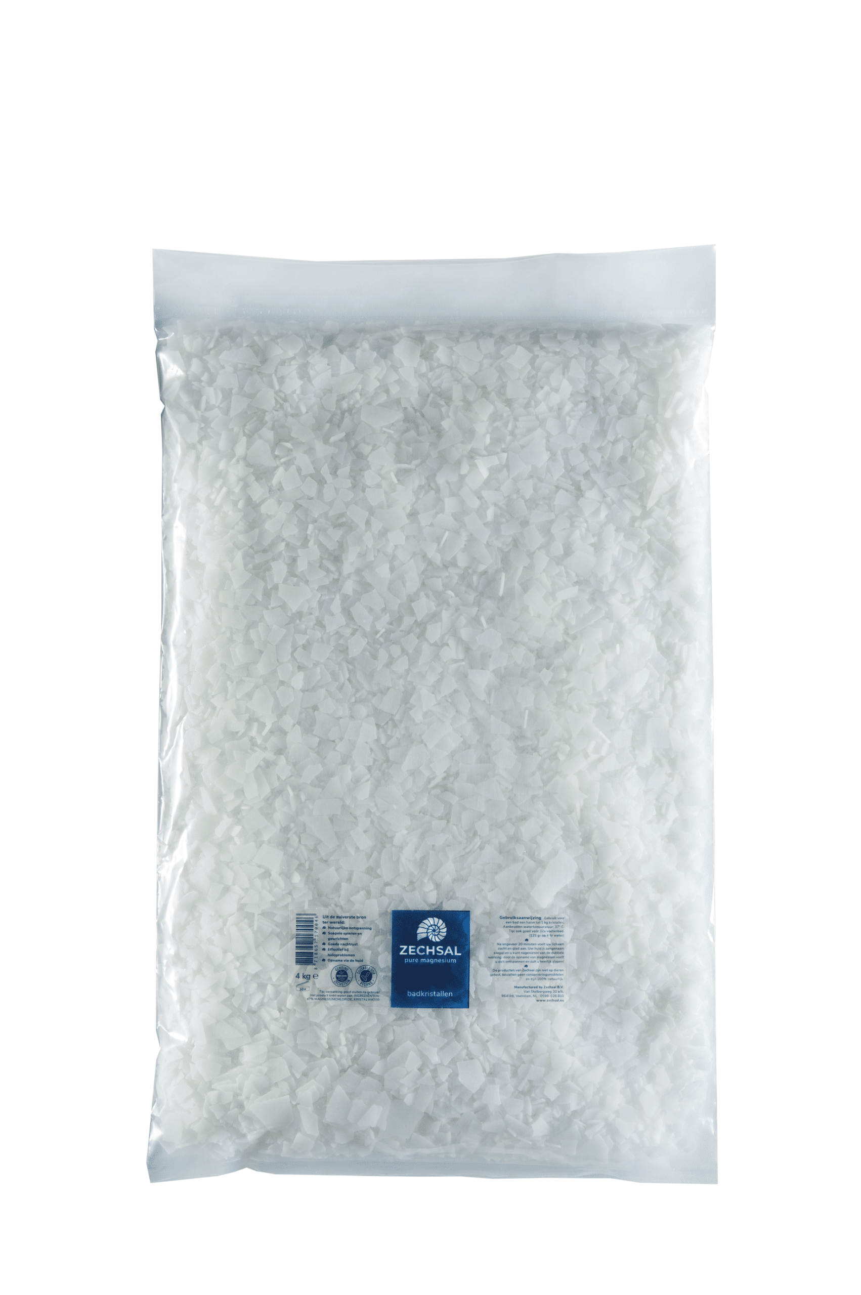8718657170046_A1N1.png Zechsal Magnesium badzout deluxe navul - Afbeelding 1