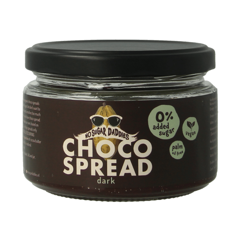 8719326244730_A1N1.png No Sugar Daddies Chocopasta puur bio - Afbeelding 1