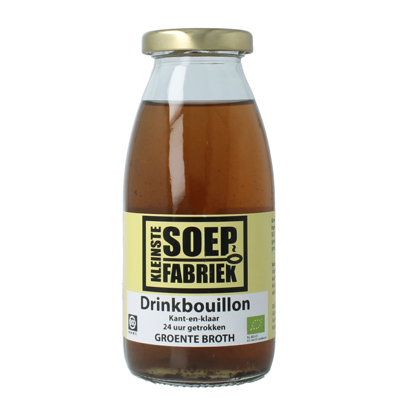 8720143629440_A1N1.png Kleinstesoepfabriek Drinkbouillon groente bio - Afbeelding 1