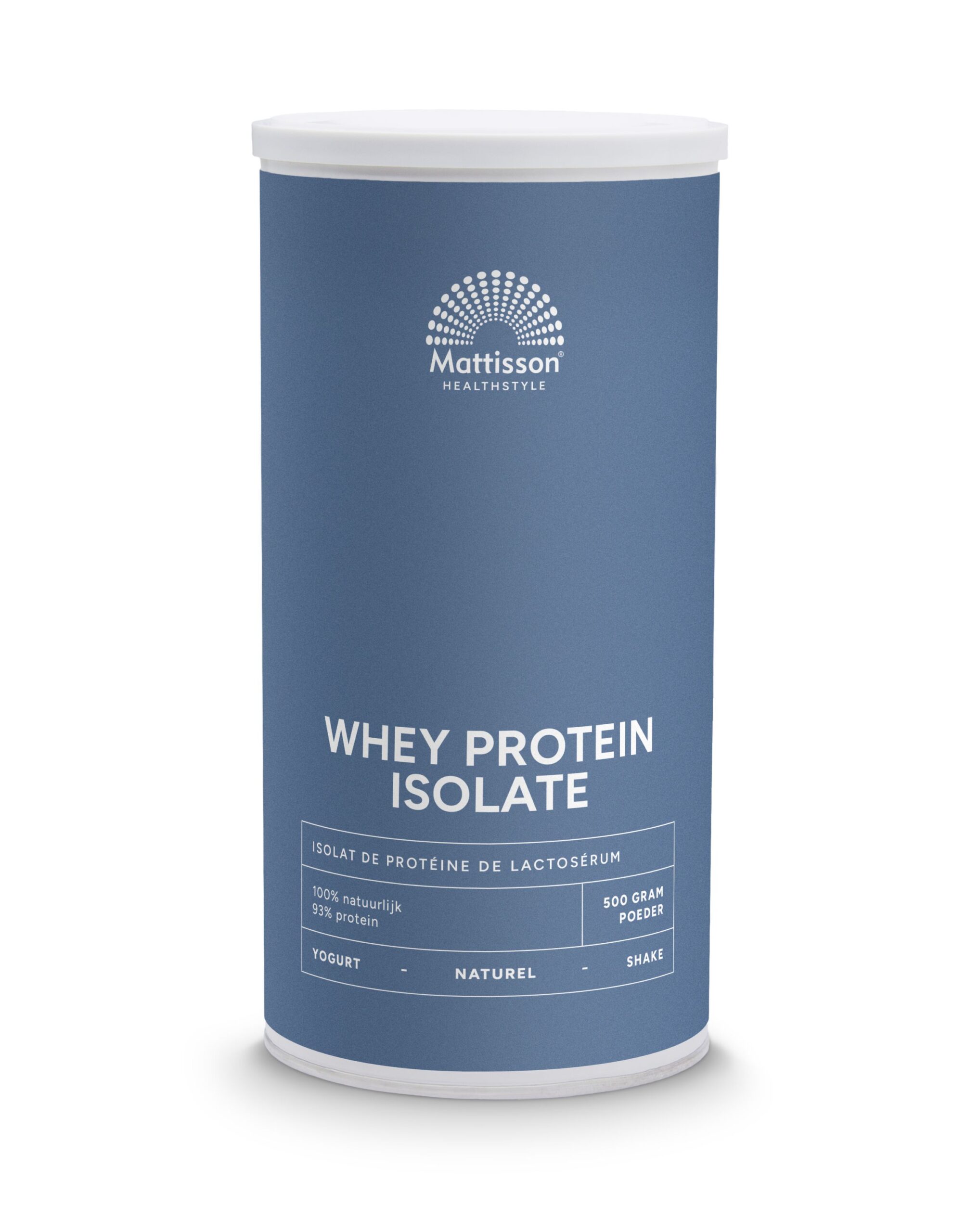 8720791840884_A1N1-1.jpg Mattisson Whey protein isolate isolaat sport - Afbeelding 1