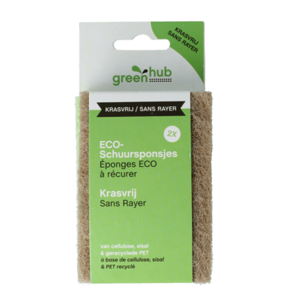 Greenhub  Schuursponsjes eco krasvrij