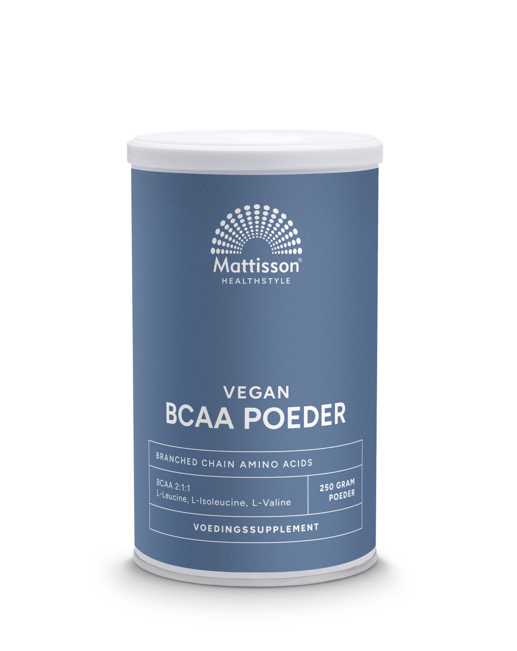 8720959400431_A1N1.jpg Mattisson Vegan BCAA 2:1:1 poeder - Afbeelding 1