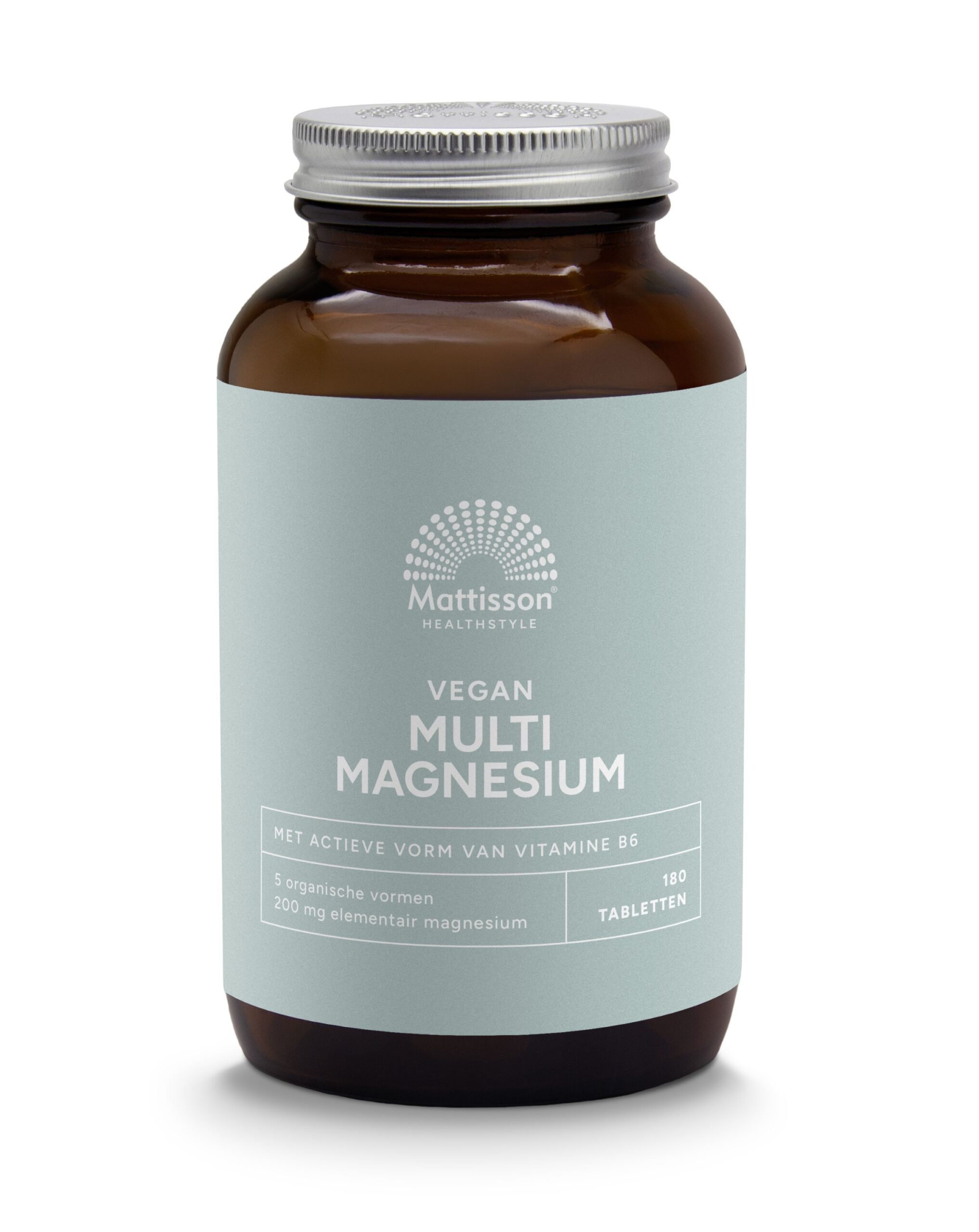 8720959400660_A1N1.jpg Mattisson Multi magnesium complex 200mg vegan - Afbeelding 1