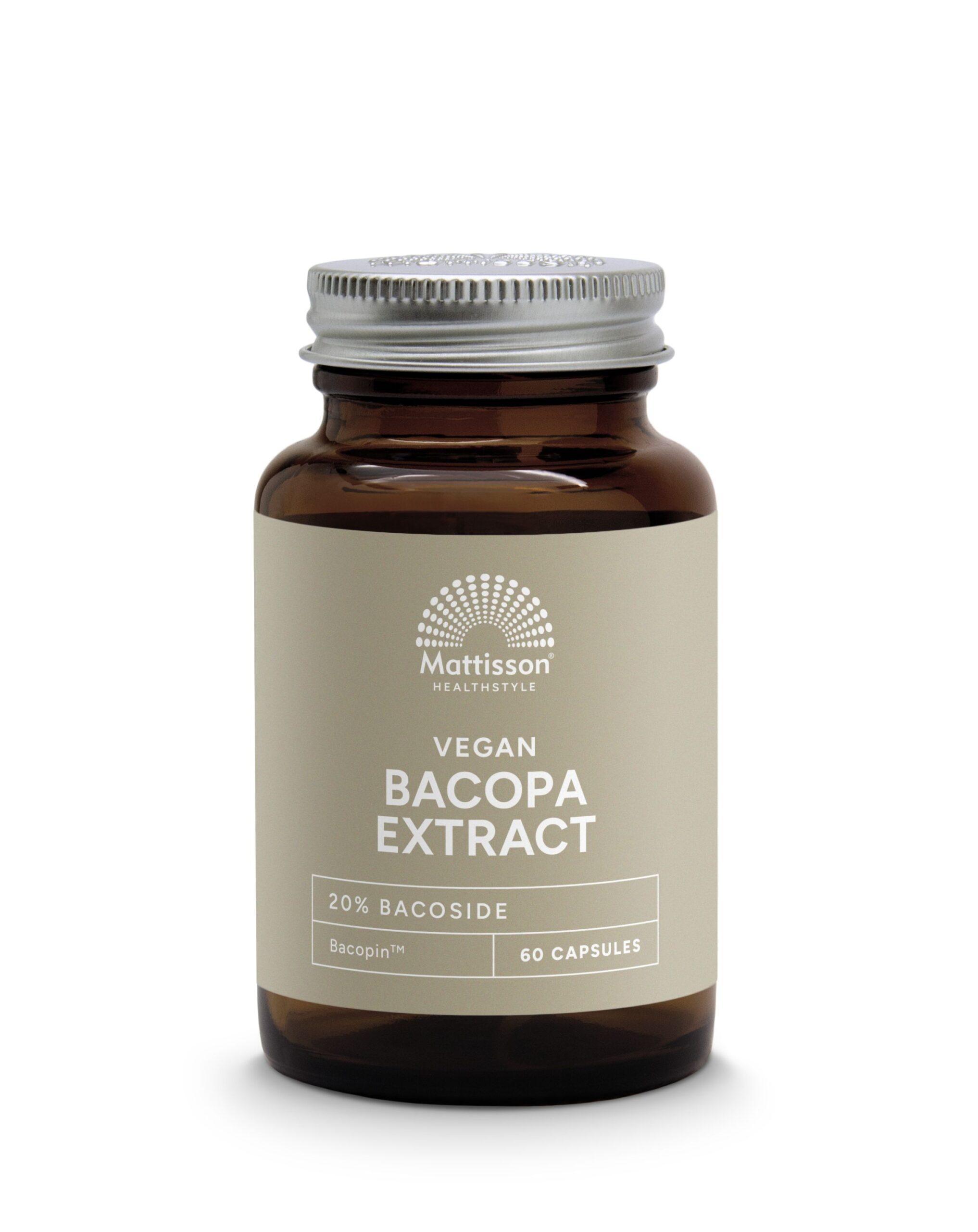 8720959401933_A1N1.jpg Mattisson Vegan bacopa extract 150mg - Afbeelding 1