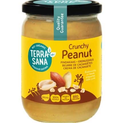 TerraSana Pindakaas crunchy  bio