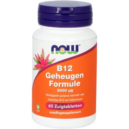NOW Vitamine B12 geheugenformule 5000mcg