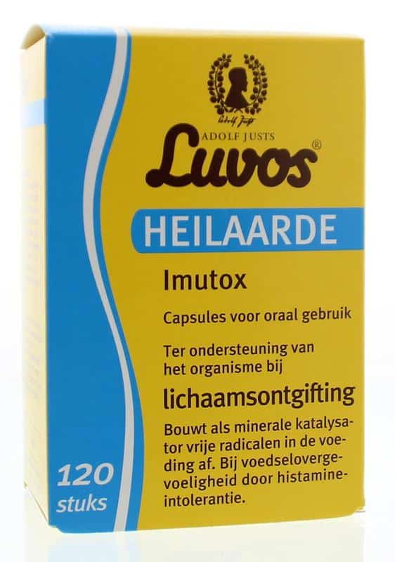 908784-1.jpg Luvos Heilaarde imutox capsules - Afbeelding 1