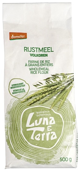 914022.jpg Luna E Terra Rijstemeel volkoren demeter bio - Afbeelding 1