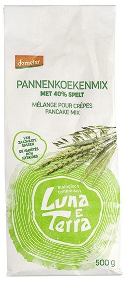 914031.jpg Luna E Terra Pannenkoekmix met spelt demeter bio - Afbeelding 1
