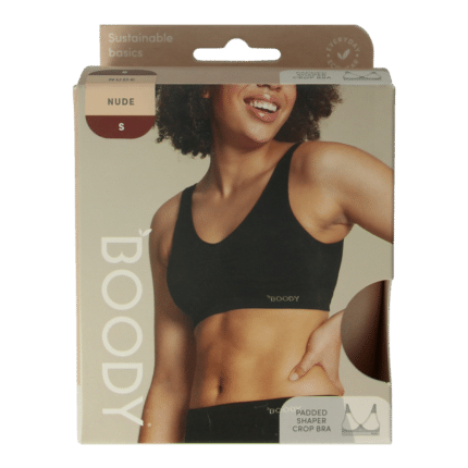 Boody  Padded shaper crop bh blush S