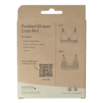 Boody  Padded shaper crop bh blush S - Afbeelding 4