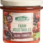 Allos Farm vegetables tomaat & olijf bio