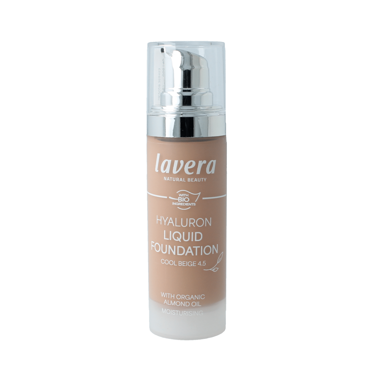 4021457666140_A1N1.png Lavera Hyaluron liquid foundation cool beige 4.5 - Afbeelding 1