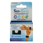 Sea Band Polsband volwassenen zwart
