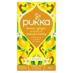 Pukka Lemon ginger touch of Manuka honey bio