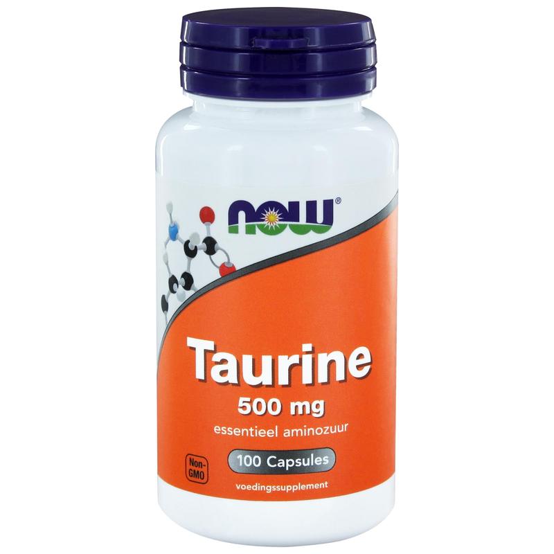 604919.jpg NOW Taurine 500mg - Afbeelding 1