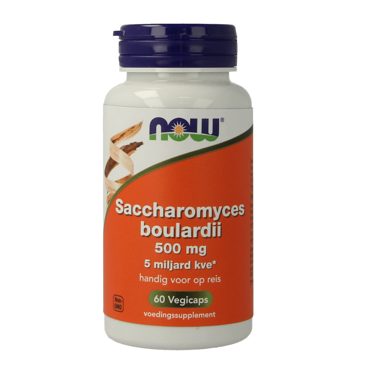 733736111626_A1N1.png NOW Saccharomyces boulardii 500mg - Afbeelding 1