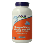 NOW Omega 3 max visolie D3 EPA DHA