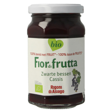 Fiordifrutta Zwarte bessenjam bio
