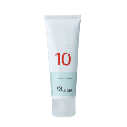 Pflüger Schussler creme nr. 10