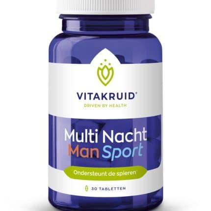 Vitakruid Multi Nacht Man Sport 100% Vegan