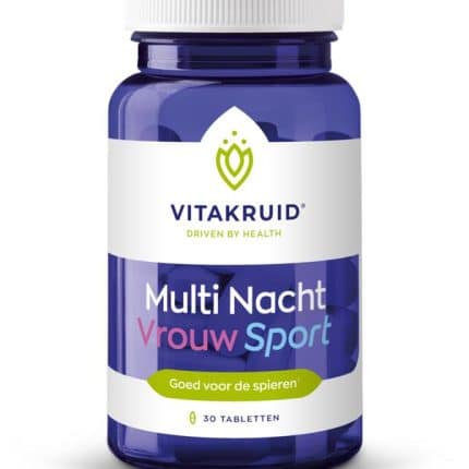 Vitakruid Multi Nacht Vrouw Sport 100% Vegan