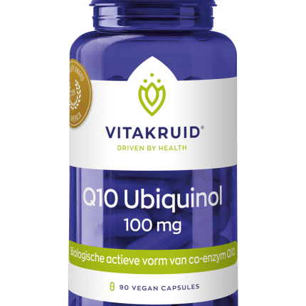 Vitakruid Co-enzym Q10 Ubiquinol actieve vorm Kaneka 100 mg