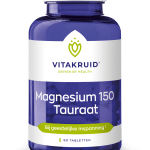 Vitakruid Magnesium 150 Tauraat met vitamine B6 (P-5-P)