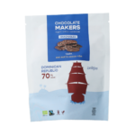 Chocolatemakers Zeiltjes puur 70% met cacaonibs & zeezout bio