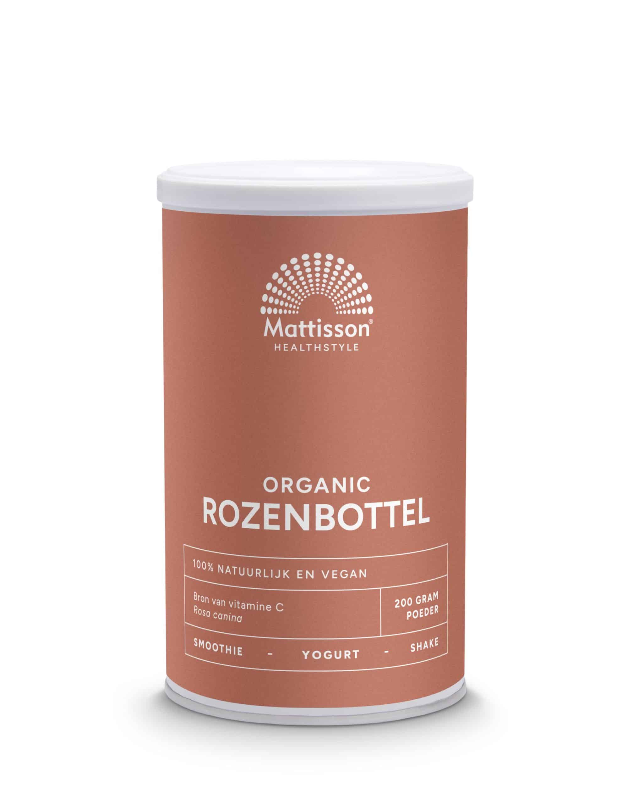 8720289190415_A1N1.jpg Mattisson Rozenbottel poeder bio - Afbeelding 1
