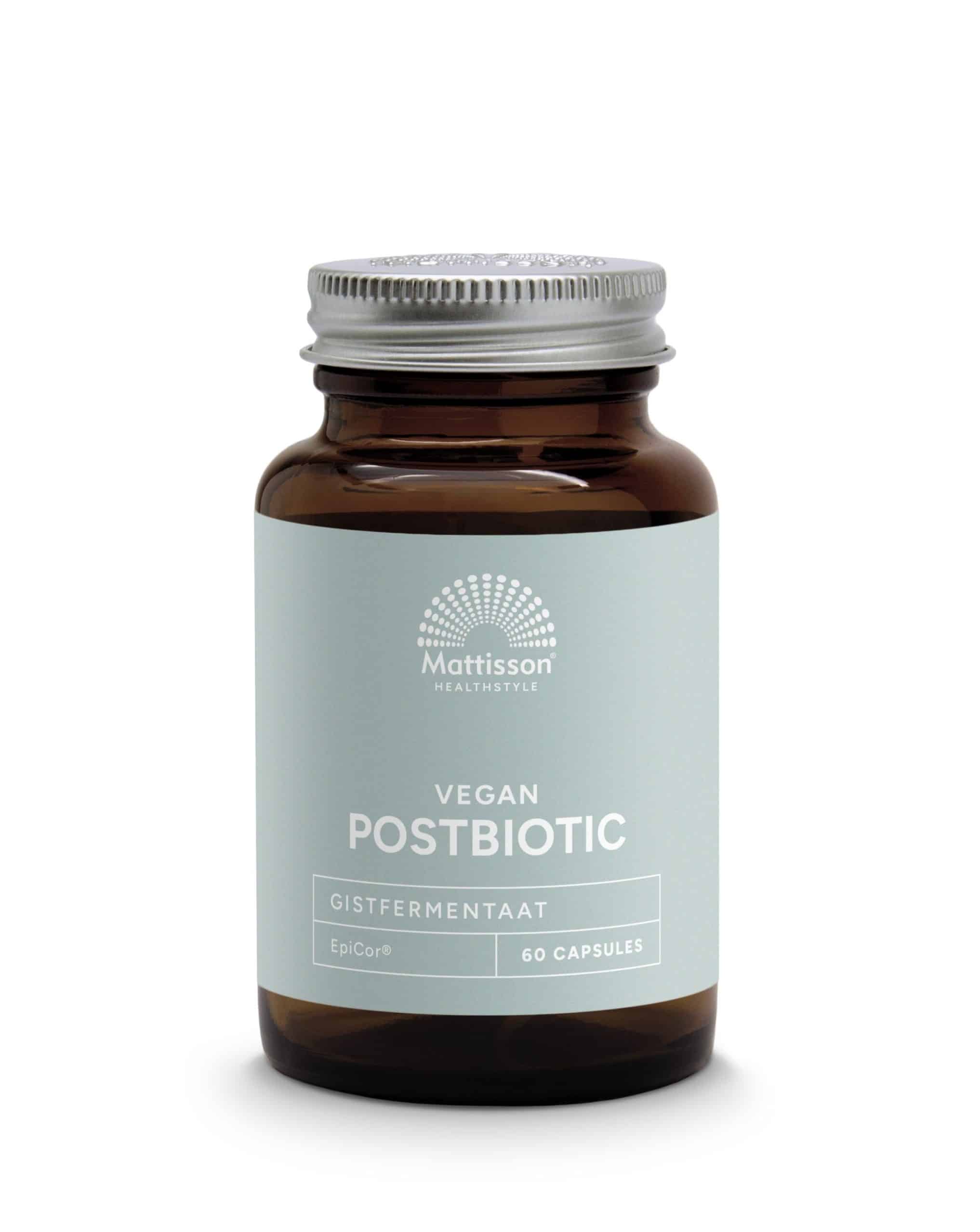 8720959400899_A1N1.jpg Mattisson Vegan postbiotic EpiCor 500mg - Afbeelding 1