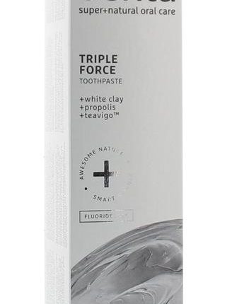 Ecodenta Tandpasta extra triple effect witte klei