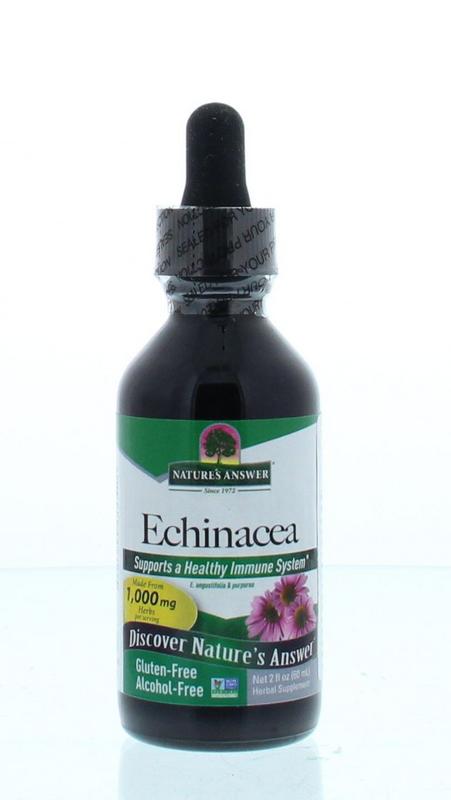 910522.jpg Natures Answer Echinacea extract alcoholvrij - Afbeelding 1