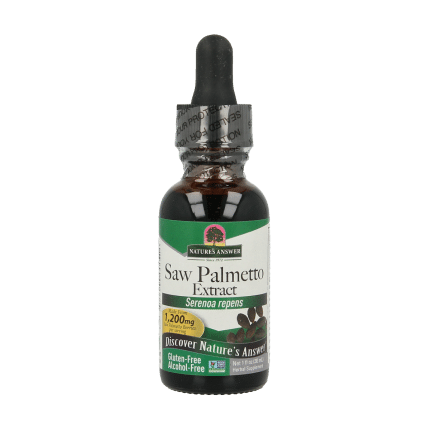 Natures Answer Saw Palmetto extract alcoholvrij