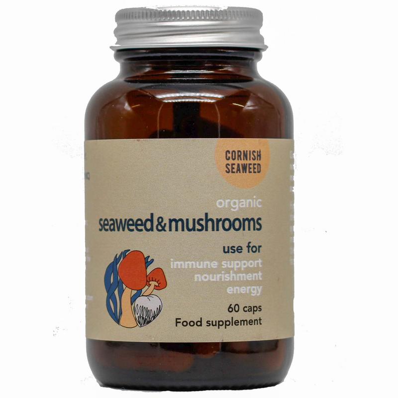283770.jpg Cornish Seaweed Kelp, lion's mane & shiitake bio - Afbeelding 1