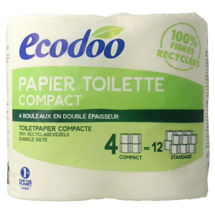 Ecodoo Toiletpapier compact ecologisch bio
