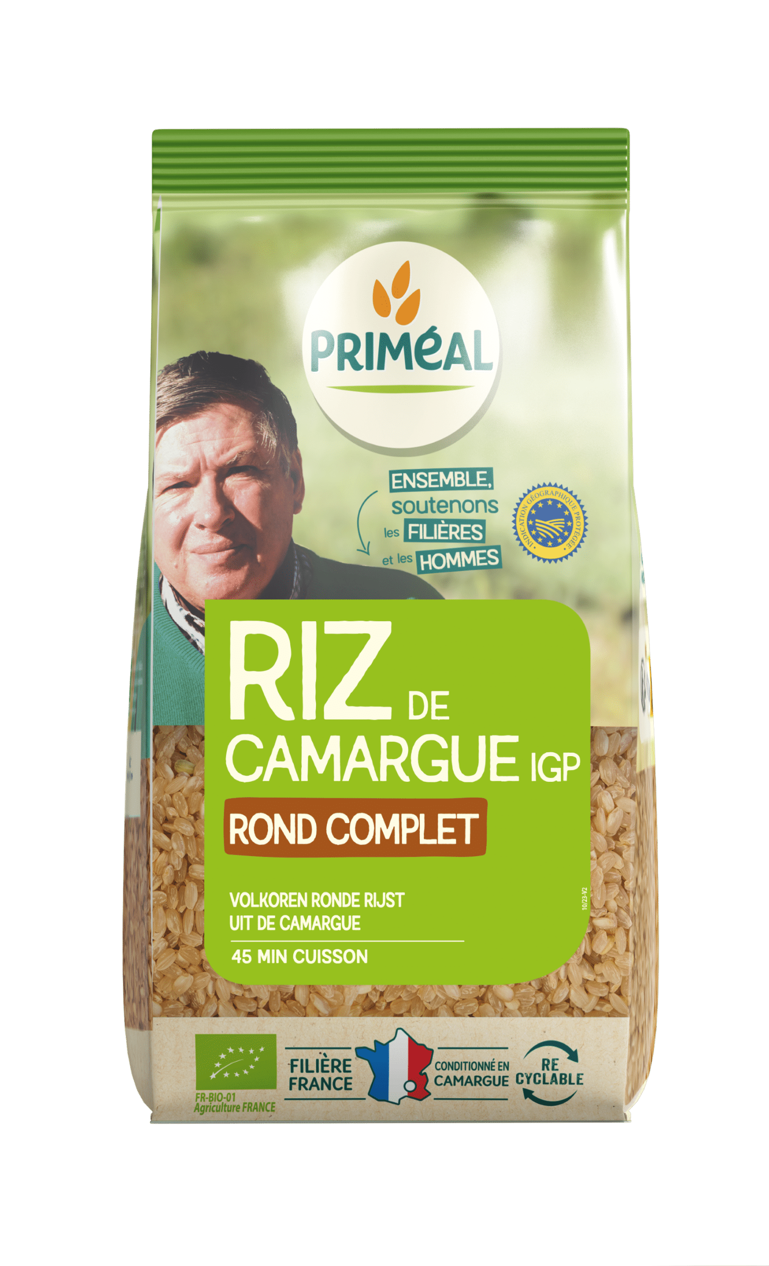 3380380055164_A1N1.png Primeal Volkoren ronde rijst camargue bio - Afbeelding 1