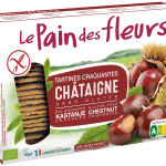 Pain Des Fleurs Krokante crackers kastanje glutenvrij bio