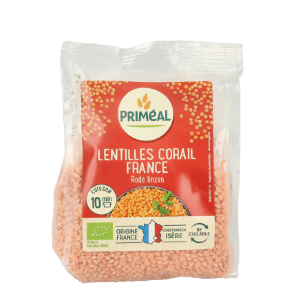 Primeal Rode linzen bio