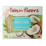 Pain Des Fleurs Krokante crackers kokos glutenvrij bio