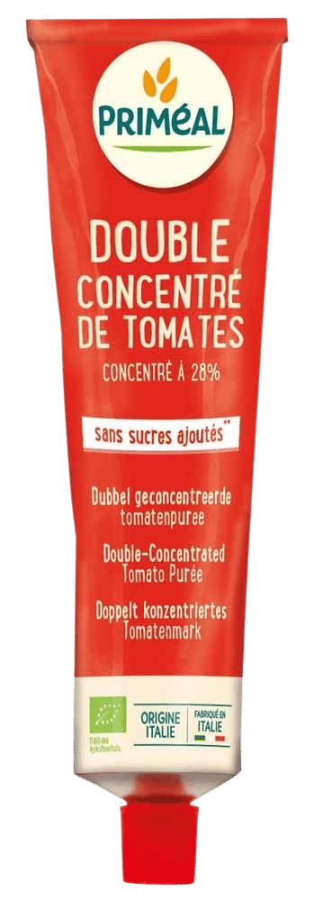 3380380073083_A1N1.png Primeal Tomatenpuree dubbel geconcentreerd bio - Afbeelding 1