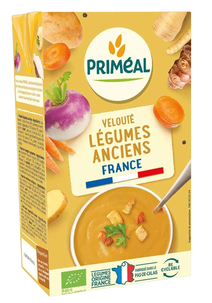 3380380074615_A1N1.png Primeal Veloute gebonden soep vergeten groente bio - Afbeelding 1