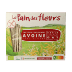Pain Des Fleurs Krokante crackers haver glutenvrij bio 
