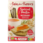 Pain Des Fleurs Special matin meergranen ontbijtcrackers bio