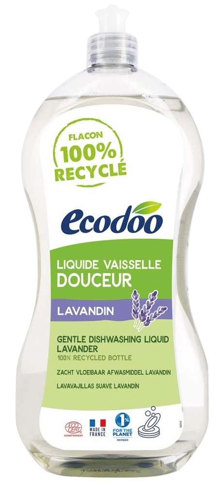 3380380089039_A1N1.png Ecodoo Afwasmiddel vloeibaar zacht lavandin bio - Afbeelding 1