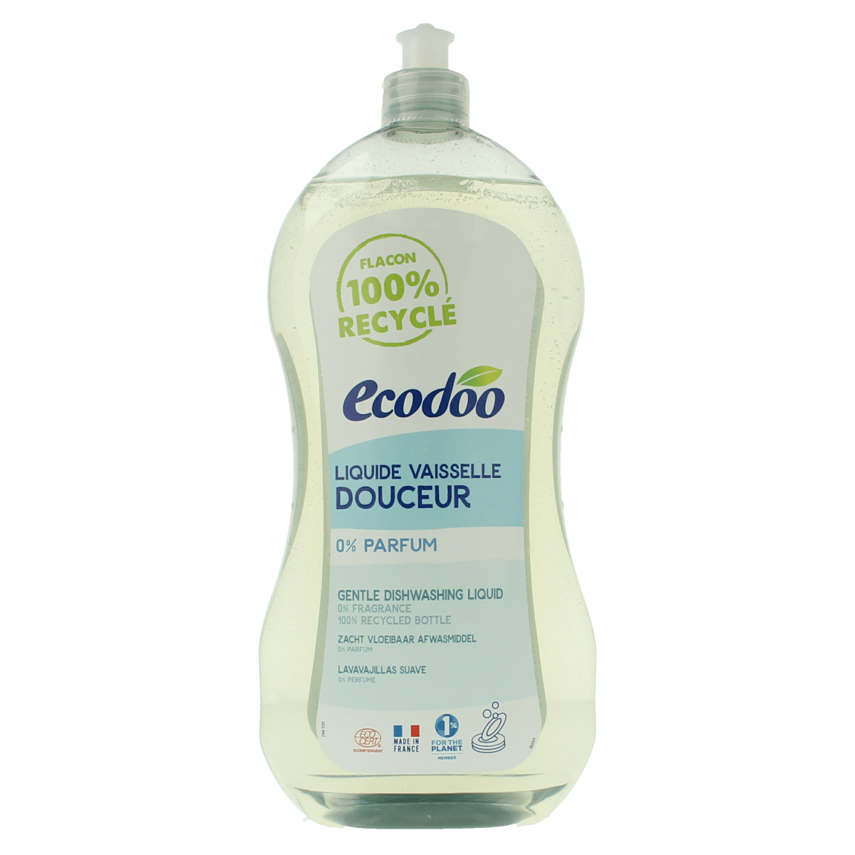 3380380089046_A1N1.png Ecodoo Afwasmiddel vloeibaar hypoallergeen - Afbeelding 1