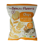 Pain Des Fleurs Chips met linzen en ui bio