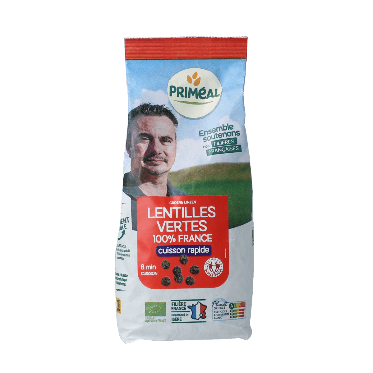 3380380096747_A1N1.png Primeal Groene linzen uit Frankrijk bio - Afbeelding 1