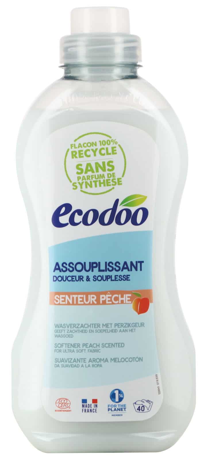 3380380099960_A1N1.jpg Ecodoo Wasverzachter perzik - Afbeelding 1