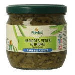 Primeal Haricot verts zonder toegevoegd zout bio